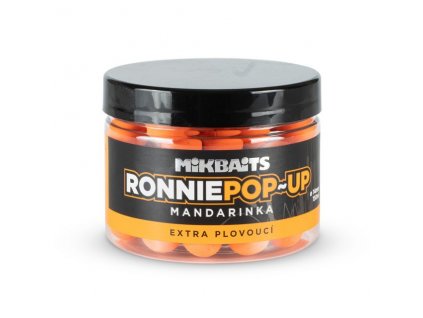 87888 mikbaits ronnie pop up 150ml mandarinka 14mm