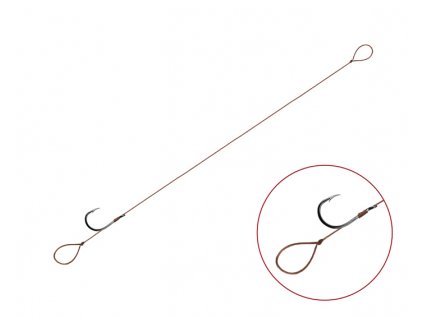 Návazec Delphin Proxi Loop / 6ks (Varianta 8cm #8 SM)