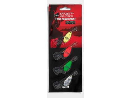 DAM  Sada třpytek Zander Spinner Assortment vel.3 12g Candát