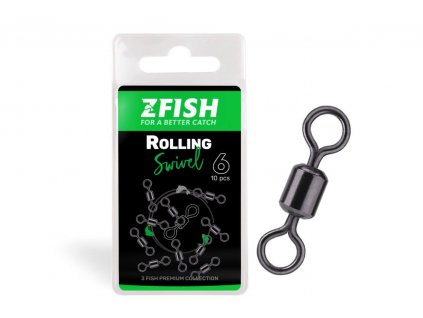 zfish obratlik rolling swivel