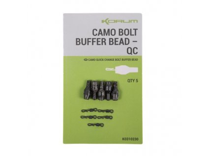 korum zavesky camo bolt buffer bead qc 5 ks