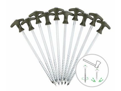 zfish koliky bivvy peg set 20cm 10ks