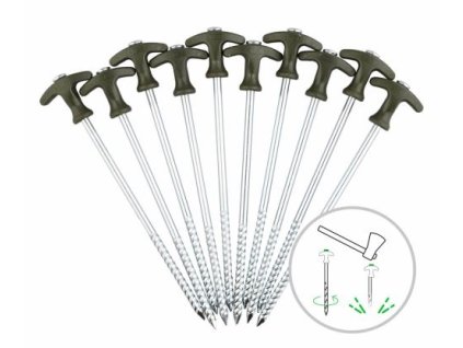 zfish koliky bivvy peg set 20cm 10ks