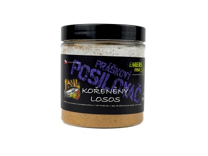 EMERS FISH Práškový Posilovač - Kořeněný losos