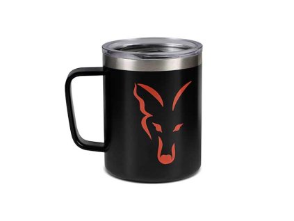 ccw027 fox stainless thermal logo mug main 1