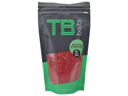tb baits pva stick mix glm squid strawberry 200 g