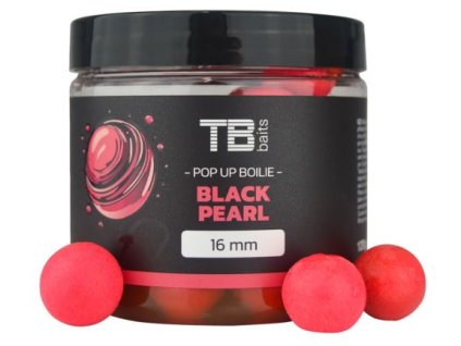 tb baits plovouci boilie pop up pink black pearl nhdc 65 g