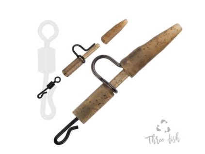 zfish zaveska heavy duty clip tail rubber qc