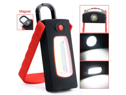 vyr 3995 Albastar camping lampa 3W LED s magnetem