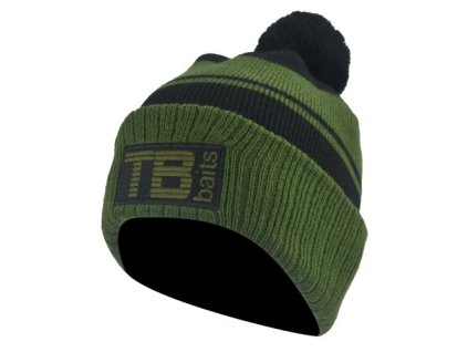 tb baits zimni cepice khaki bobble