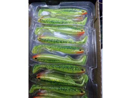 Fox Rage Slick Shads 9cm / 3.5" Lemon Tiger