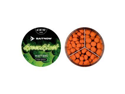 METHOD FEEDER BAITNOW GREEN GHOST WAFTERS FISH SHOT 04