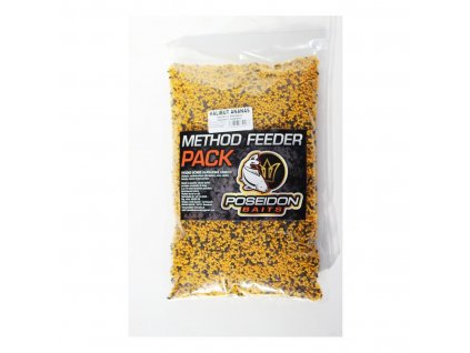 Method Feeder set 800g + 200ml booster (Chuť Halibut/Čoko-pomeranč)