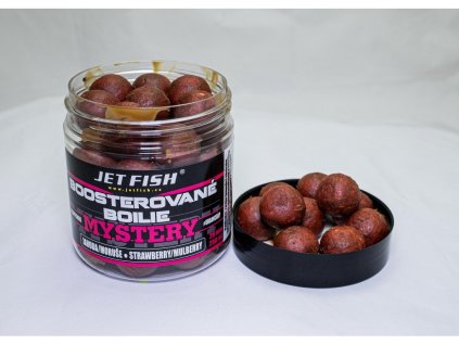 Jet Fish Mystery Boosterované Boilie 250ml (Chuť Super Spice, Průměr 24mm)