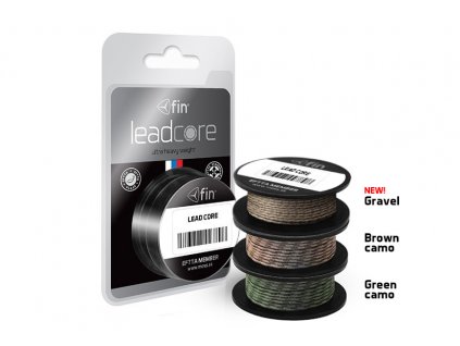 Delphin LEADCORE / zelená grass 5m 45lbs (Varianta zelená grass 5m-45lbs)