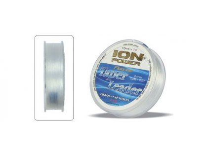 71229 awa shima ion power fluorine taper leaders 15mt x 10leaders 0 20mm to 0 57mm