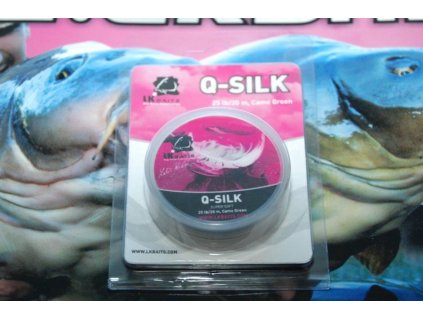 72390 lk baits q silk camo brown 25 lb 20m