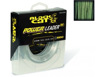 73215 black cat power leader 1 20mm 20m 100 kg 220 lbs