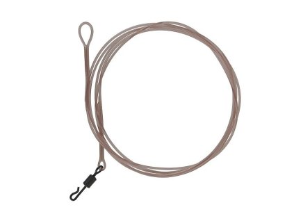 74406 prologic sokova snura mirage loop leaders 100cm 35lbs w qc swiel 2ks