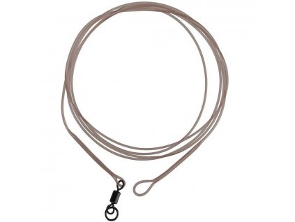 74409 prologic lm mirage loop leader with ring swivel 100cm 35lb