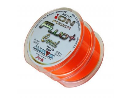 76215 awa shima ion power fluo coral 600m 2x300m 0 181mm 4 50kg