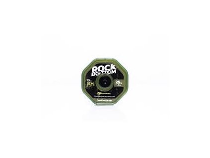 84531 ridgemonkey snurka rm tec rock bottom tungsten coated semi stiff 25lb 10m camo green