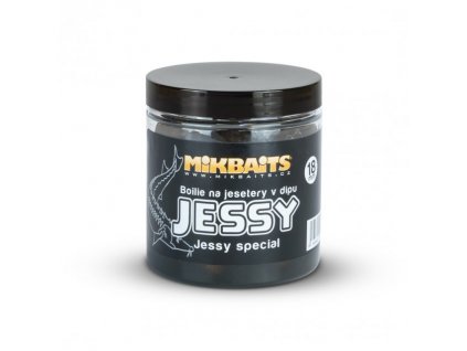 85062 mikbaits jessy boilie na jesetery v dipu 250ml jessy special 18mm