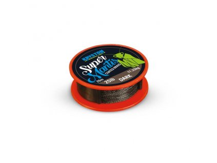 87897 kryston potahovane snurky super mantis dark 15lb 20m