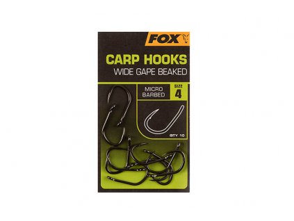 91401 fox international hacky carp hooks wide gape vel 2