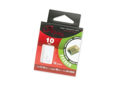 93543 filfishing navazec snelled hooks size 6 0 22mm 90cm 10ks