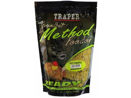 95583 traper method groundbait ready feeder 750g ananas