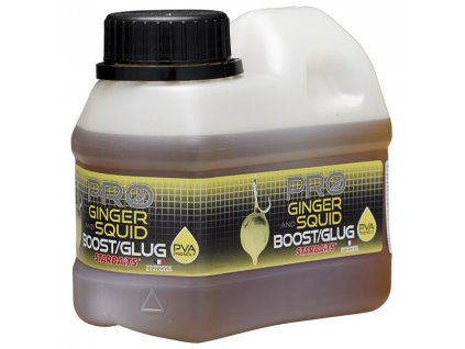 Starbaits Pro Ginger Squid - DIP 500ml