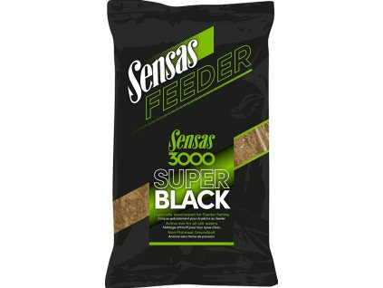 Sensas Krmení 3000 Feeder Super Black 1kg