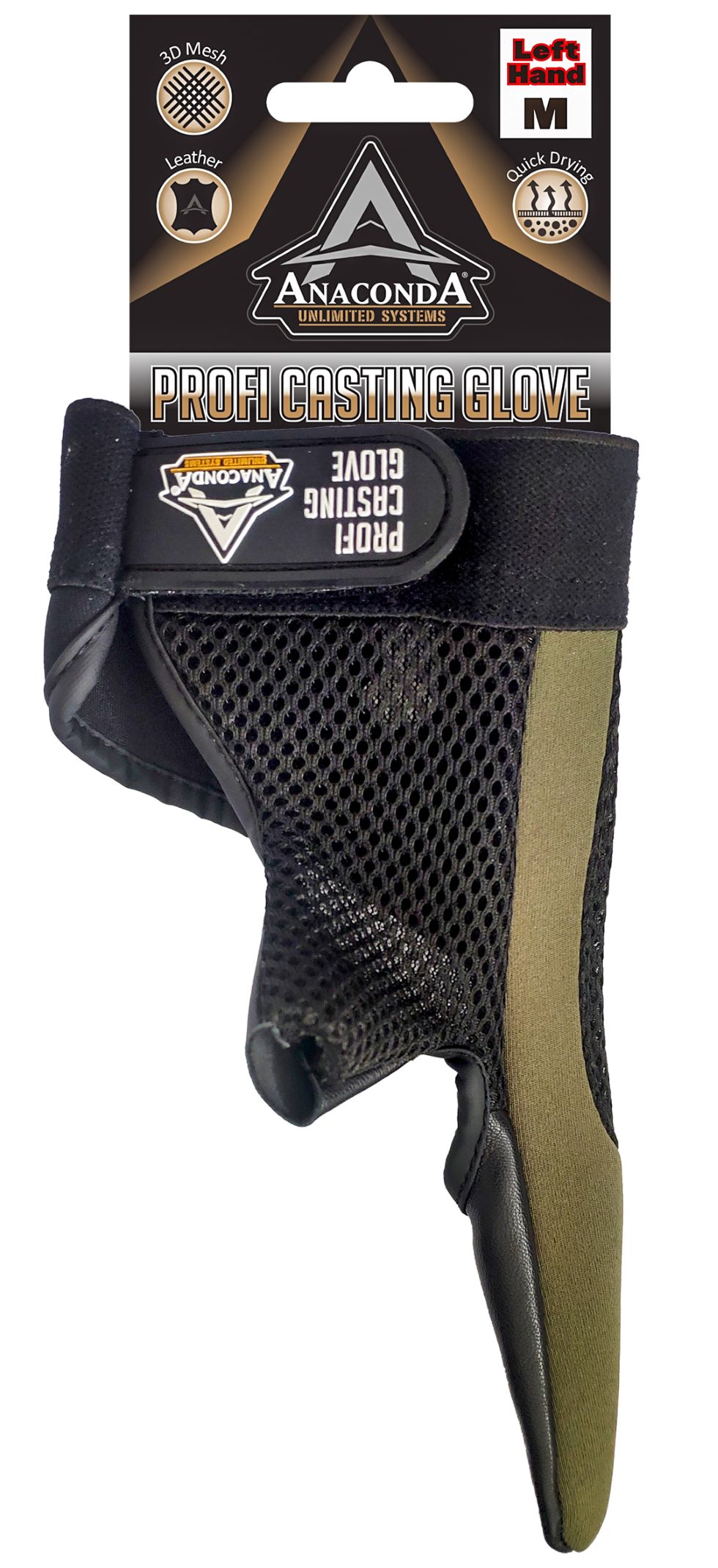 Anaconda rukavice Profi Casting Glove, levá, vel.xl