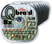 broline q-braid ultra 6x 0,10mm 9,3kg 7m