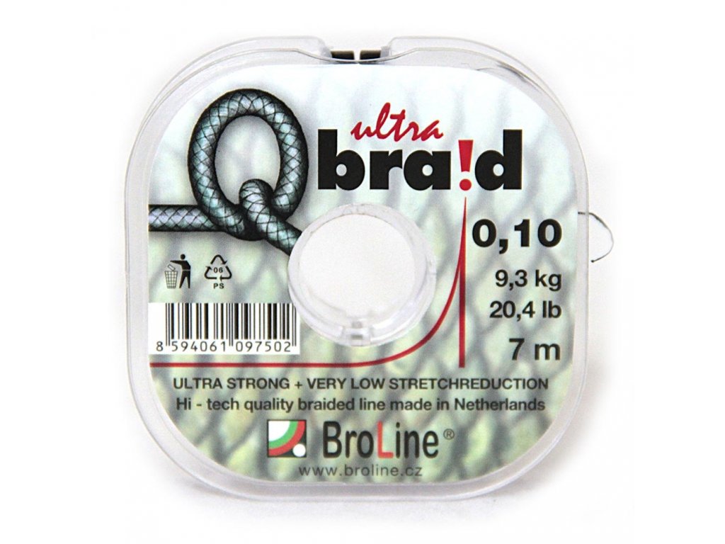 Broline Q-Braid ultra 6X 0,22mm 18,3kg 10m