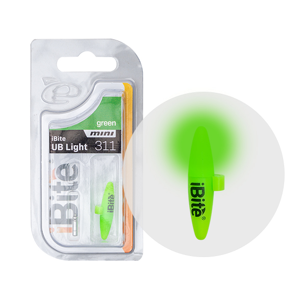 IBITE SIGNALIZAČNÍ LED NA ŠPIČKU UB LIGHT MINI - Zelená