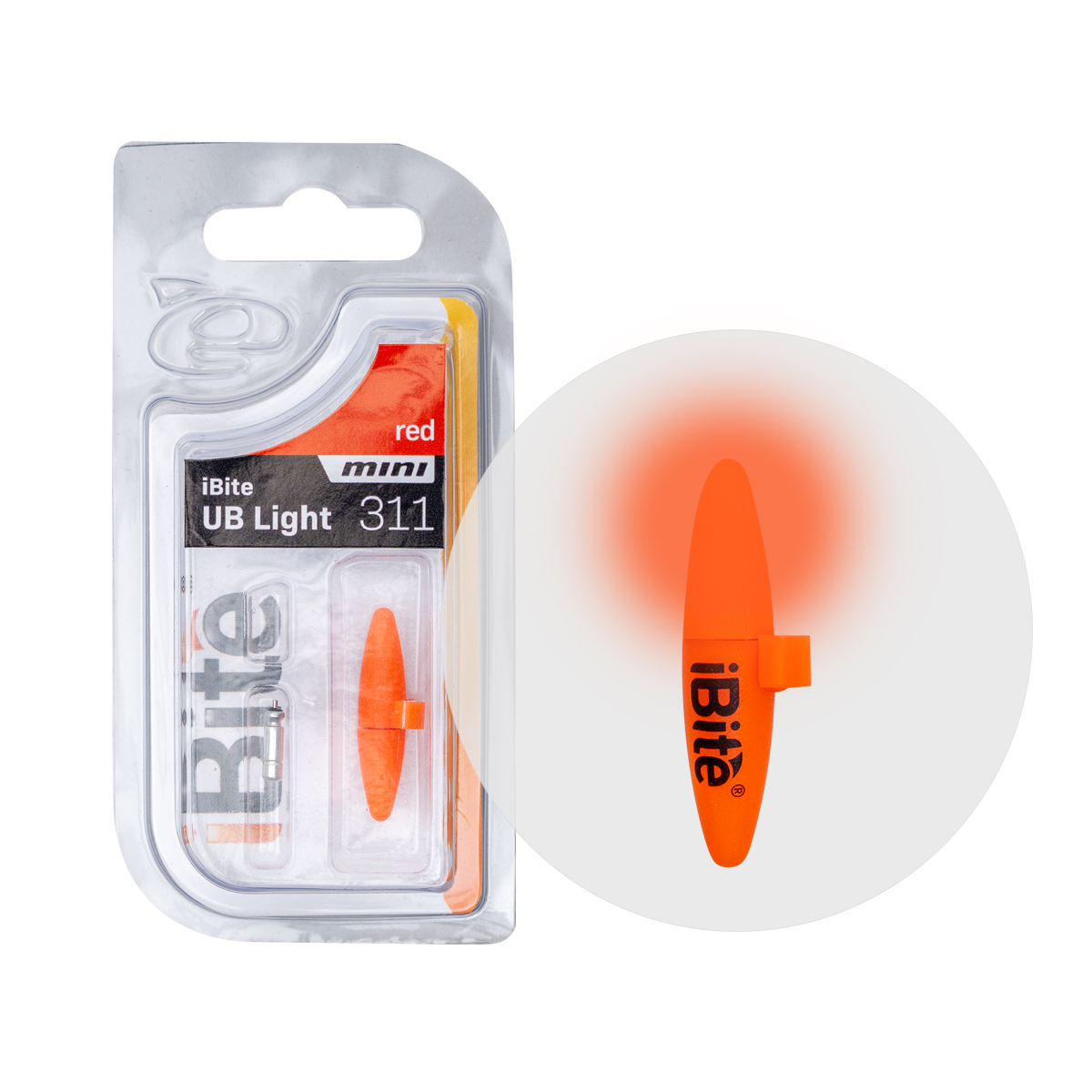 IBITE SIGNALIZAČNÍ LED NA ŠPIČKU UB LIGHT MINI - Červená