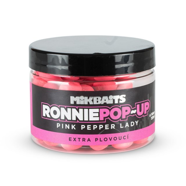 Mikbaits Ronnie pop-up 150ml - Pink Pepper Lady 16mm
