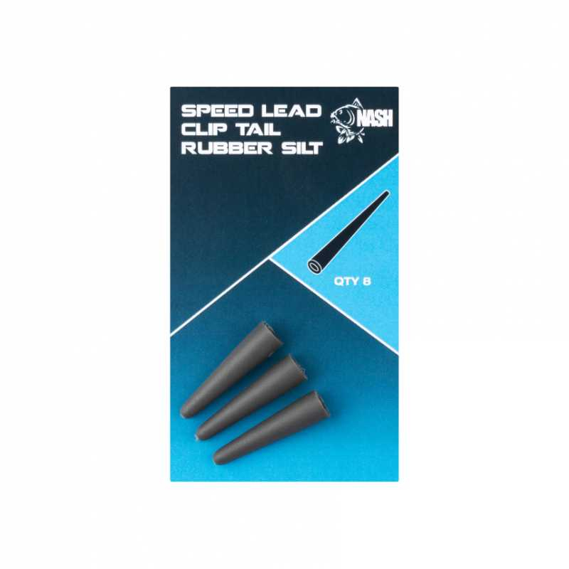 Nash Speed Lead Clip Tail Rubber 8ks