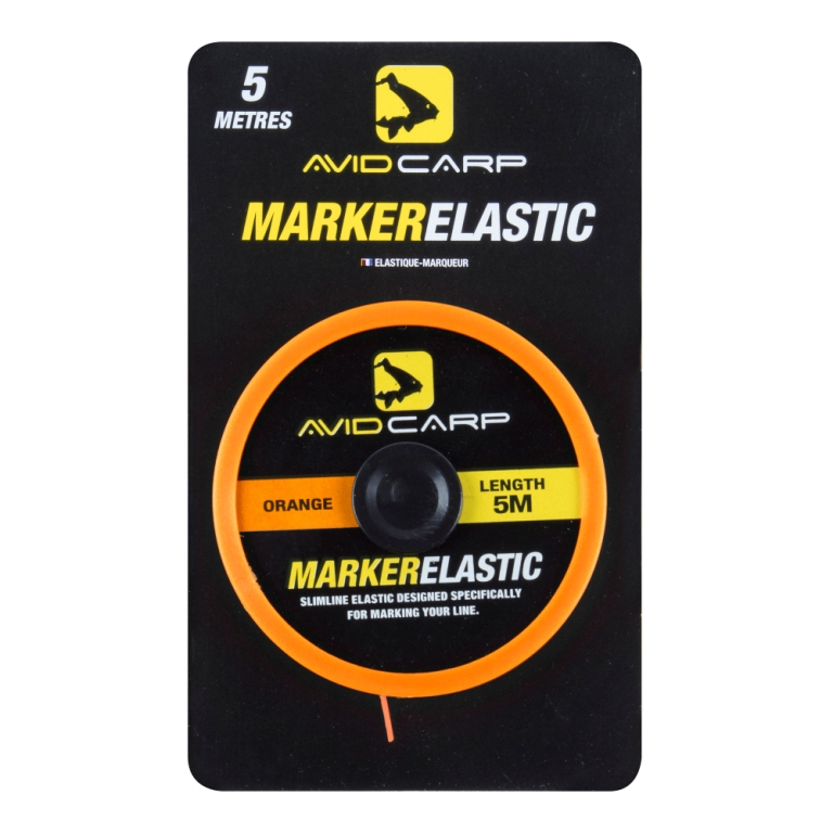 Avid Carp Značkovač Marker Elastic 5m - oranžový