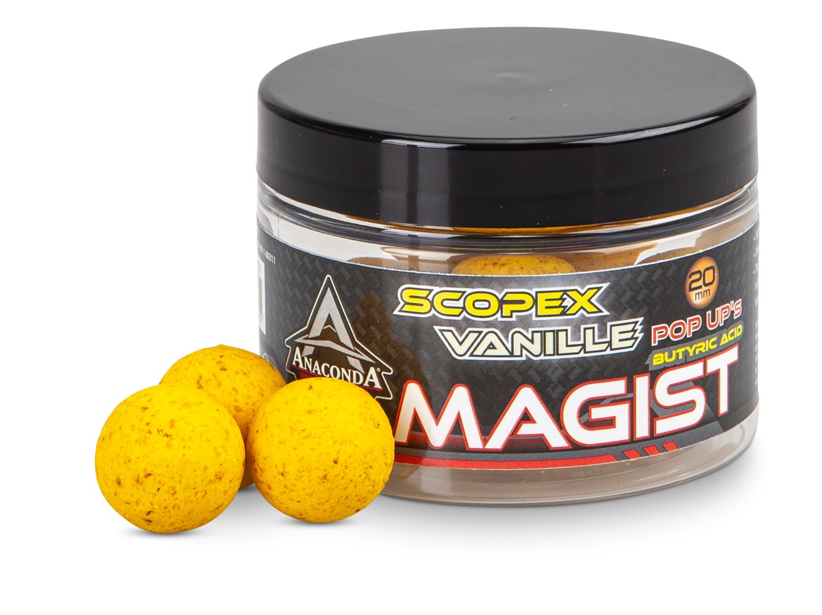Anaconda Pop up’s Magist Scopex / Vanille 16 mm/50 g