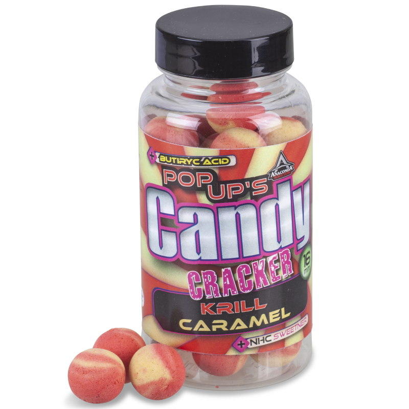 Anaconda pop up ́s Candy cracker Krill-Caramel 16mm