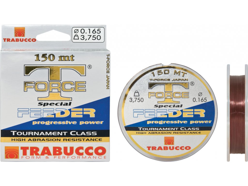 Trabucco vlasec T-FORCE SPECIAL FEEDER 150m 0,255mm 8,4kg