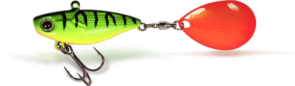 Quantum Gumová Nástraha 10G 3,2CM Firetiger 4STREET SPIN-JIG 1PCS