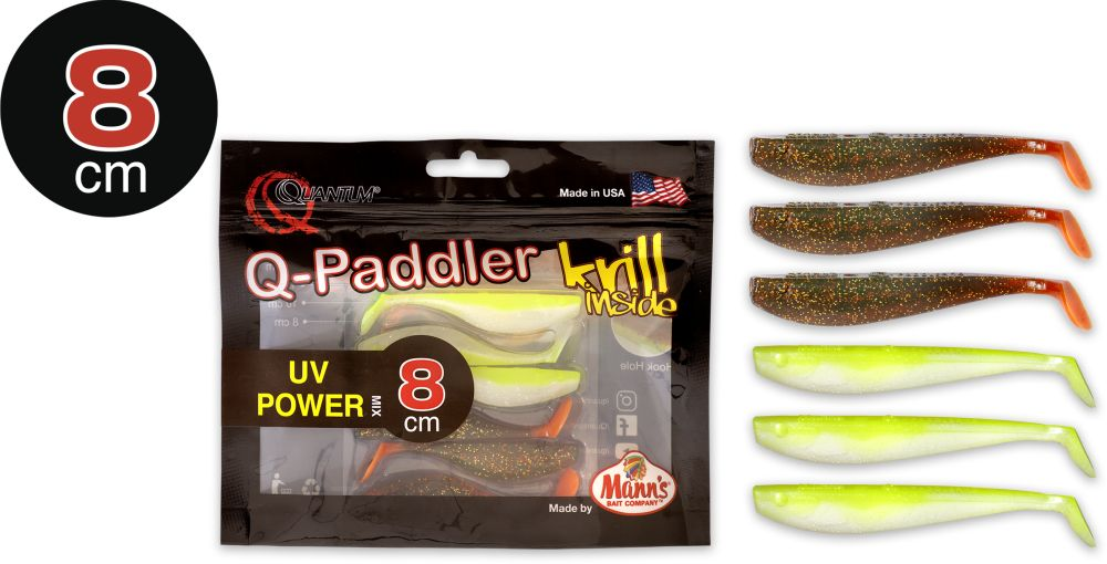 Quantum 3xMagic Motoroil + 3x Citrus Shad Gumové Nástrahy 6ks 8cm