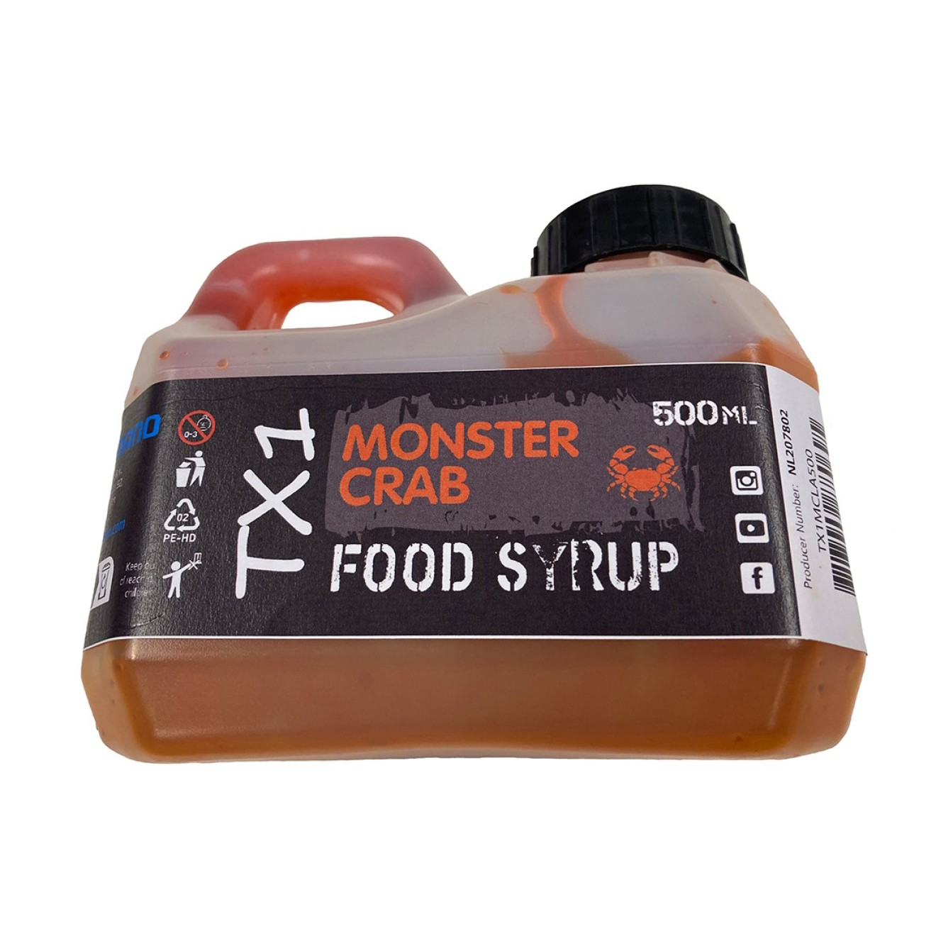 Shimano TX1 Food Syrup Monster Crab 500ml Attractant