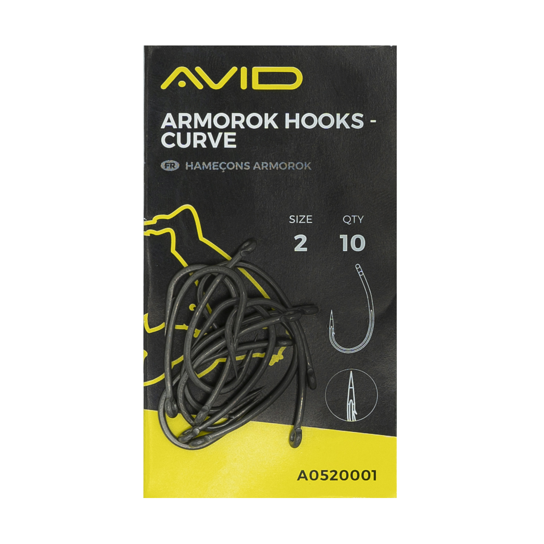 Avid Carp Háček Armorok Curve Barbed vel. 4