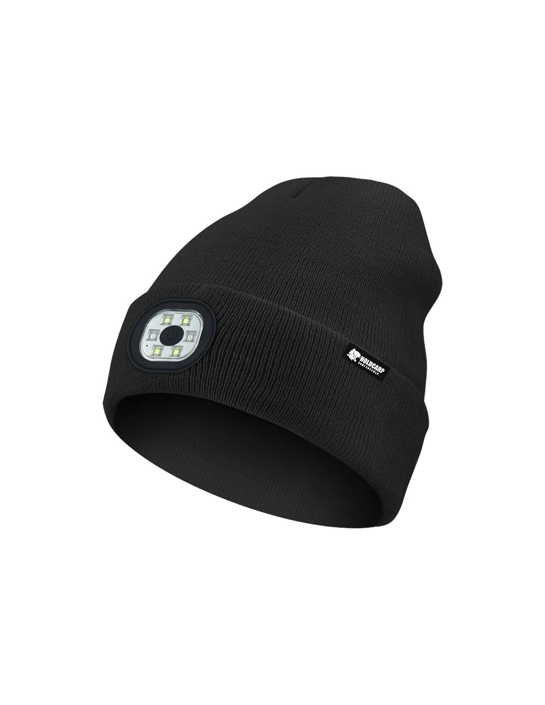 HOLDCARP LED Light Beanie - Black/černá