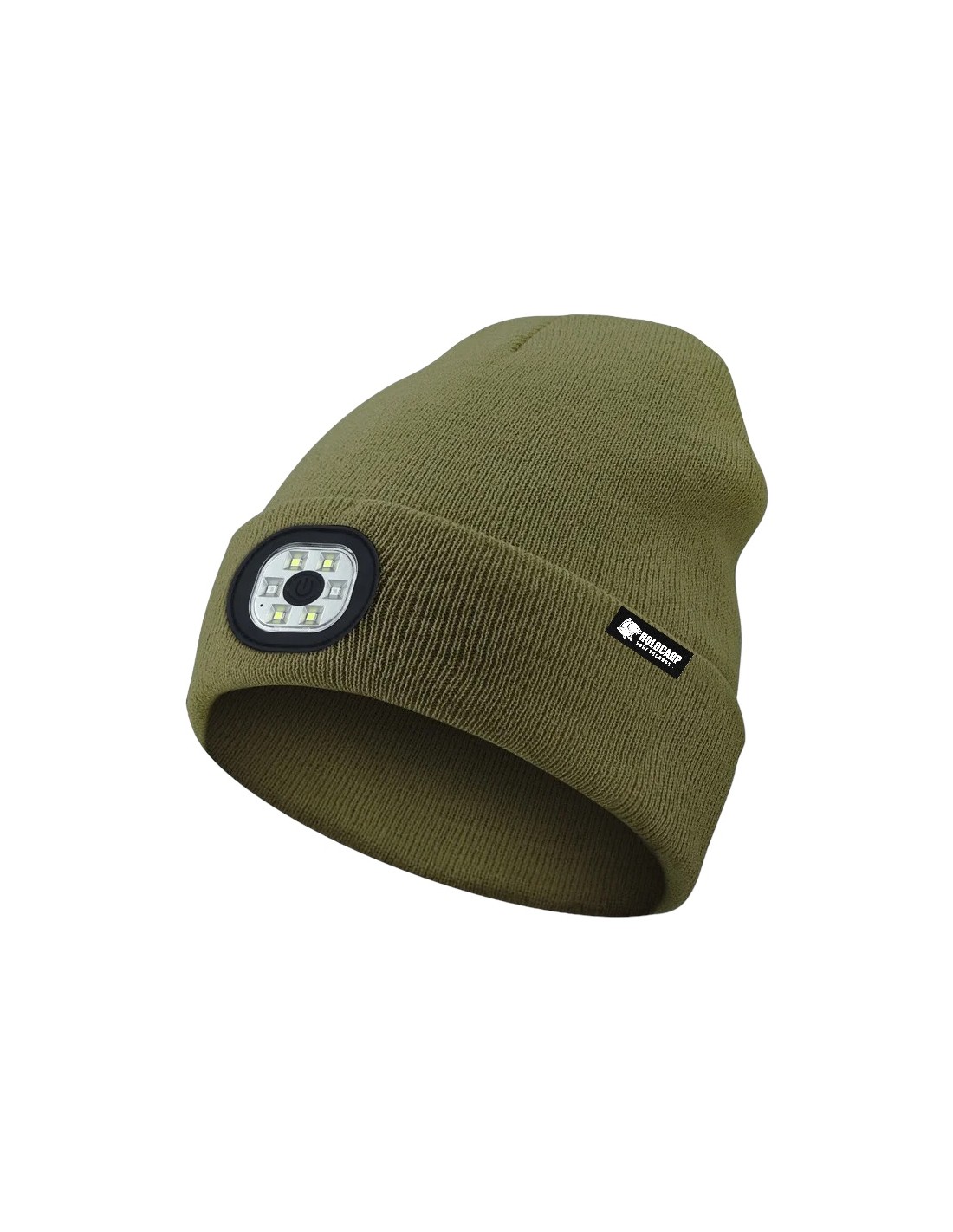 HOLDCARP LED Light Beanie - Green/zelená